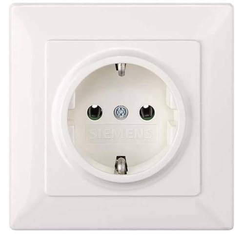 Siemens Delta Weiß 5UB1580, Bianco, 1 Stück Steckdose von SIEMENS