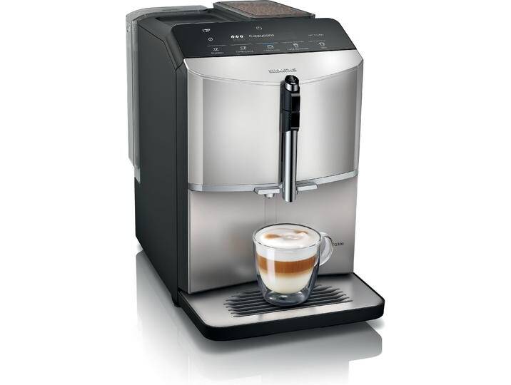 Siemens EQ300 TF303E07, Kaffeevollautomat, Silber von Siemens