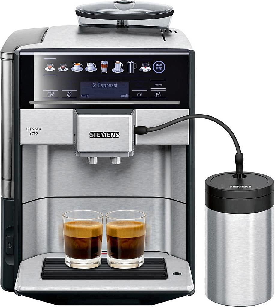 Siemens Eq 6 Plus Te657 M03 De Kaffeevollautomat Edelstahl Defektware Siehe Text D-Ware von Siemens