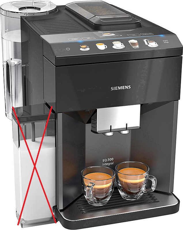 B-Ware Siemens Eq.500 Integral Tq505 D09 Kaffeevollautomat Defektware Siehe Text von Siemens