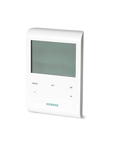 SIEMENS - RDE100.1 Raumthermostat mit Auto-Zeitschaltprogramm und LCD von Siemens