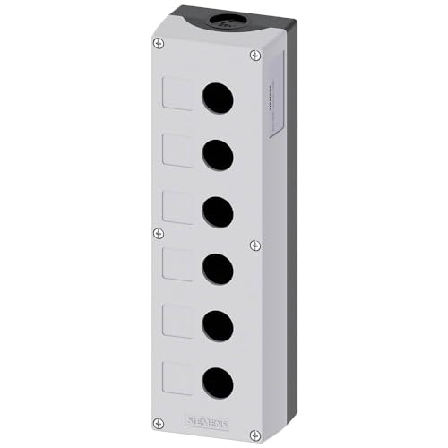 Siemens SIRIUS ATC Box 22mm Box Kunststoff oben grau 6Punkt 8GB5012-1KM von SIEMENS