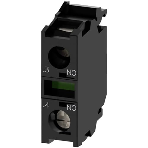 SIEMENS Sirius ACT 3SU14 Kontaktblock, 1 Schließer, 5 → 500V ac/dc Schraubanschluss von SIEMENS