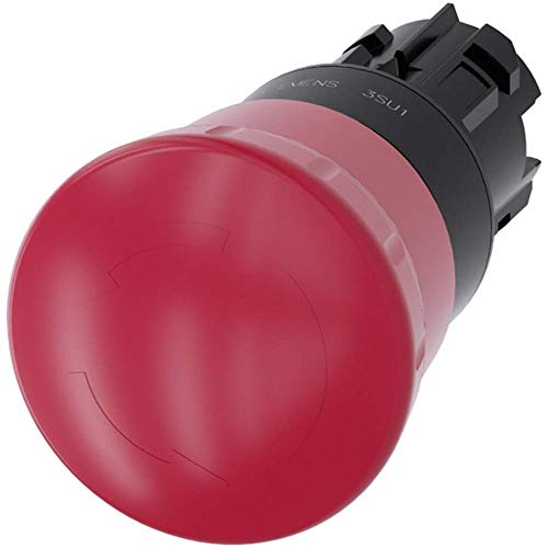 Siemens SIRIUS ATC Taster Pilz Arbeitslosigkeit Notfall rot 40 mm desenclavamiento von SIEMENS