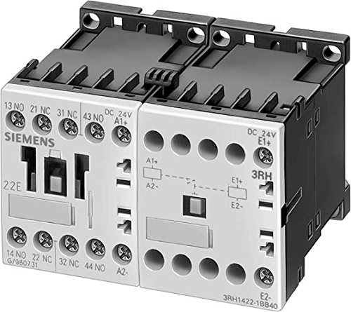 Siemens SIRIUS Schütz mit Stellwerk 4 polig 4 Na Größe S00 Dauerstrom 110 V von Siemens