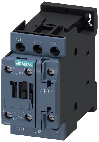 Siemens Schütz AC-3 7,5 KW 400 V KONTAKT offen + Kontakt geschlossen 230 V S0 Schraube, 3RT2025-1AL20 von Siemens