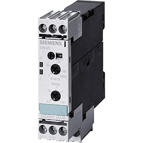SIEMENS Ueberwachungsrelais 24, 24-240, 240 V/DC, V/AC 1 Wechsler 3UG4501-1AW30 1St. von SIEMENS
