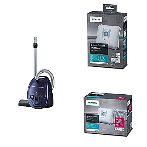 Siemens Staubsauger mit Beutel synchropower VS06B1110, Bodenstaubsauger + 4X Staubsaugerbeutel PowerProtect Typ G All, VZ41FGALL + 16x Staubsaugerbeutel PowerProtect Typ G All, VZ16GALL Siemens Staubsauger mit Beutel synchropower VS06B1110, Bodenstaubsauger + 4X Staubsaugerbeutel PowerProtect Typ G All, VZ41FGALL + 16x Staubsaugerbeutel PowerProtect Typ G All, VZ16GALL von SIEMENS