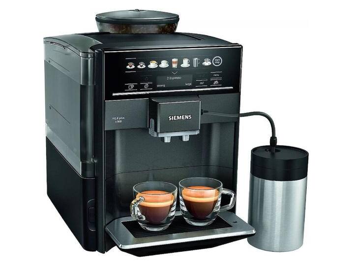 Siemens TE 653M19RW Espressomaschine, Kaffeevollautomat, Schwarz von Siemens