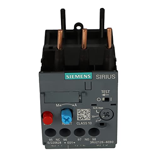 Siemens Überlastrelais 690 V/AC 1 Schließer, 1 Öffner 1 St. 3RU2126-4EB0 von Siemens