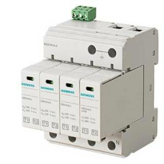 Siemens Verteilerschrank-Überspannungsschutz Elektroinstallation 50 kA 1 St. von Siemens
