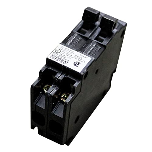 Siemens Q3020 Parallax Power Components ITEQ3020 30/20A Duplex Circuit Breaker, Black von Siemens