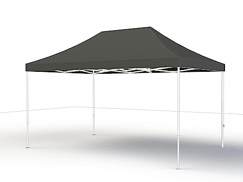 Dachbezug grau zu Allrounder Pavillon 3 x 4,5 m, Bezug aus 160 g/m² Polyester, PU-beschichtet, grau von Siena Garden