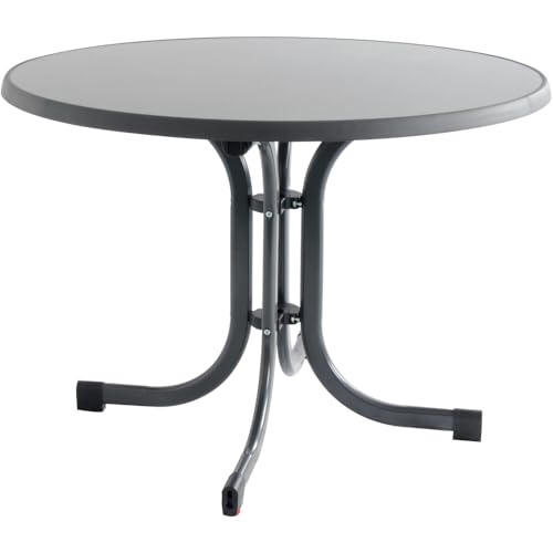 Klapptisch Paco matt-anthrazit Ø 100 cm Klapptisch Paco matt-anthrazit Ø 100 cm von Siena Garden