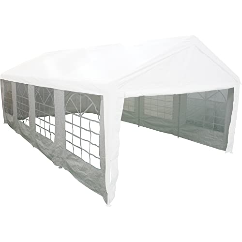 Seitenteile weiß zu Event Pavillon 6x12 Meter, Bezug aus Polyethylen, 140g/m² in weiß, 4 Stück Seitenteile weiß zu Event Pavillon 6x12 Meter, Bezug aus Polyethylen, 140g/m² in weiß, 4 Stück von Siena Garden