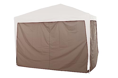 Set-Seitenteile Taupe zu Starter Faltpavillon 3 x 3 m, Bezug aus 140 g/m² Polyester, PU-beschichtet, 4 Stück, Taupe Set-Seitenteile Taupe zu Starter Faltpavillon 3 x 3 m, Bezug aus 140 g/m² Polyester, PU-beschichtet, 4 Stück, Taupe von Siena Garden