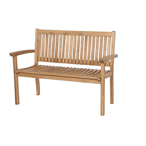 Siena Garden 120509 2er Bank Paleros, 62x120x92,5cm, Akazienholz, geölt in natur, FSC 100% von Siena Garden