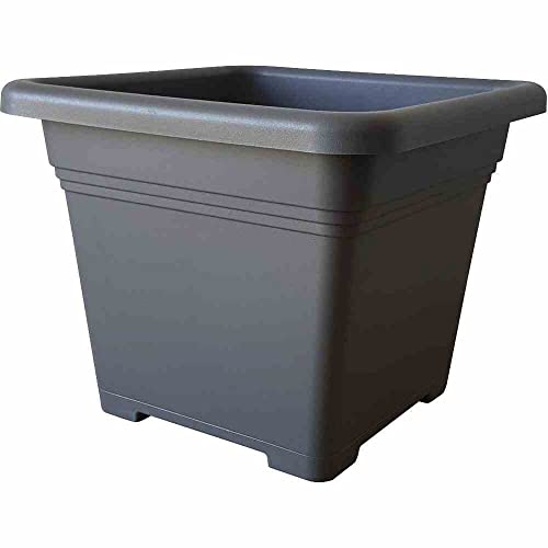 Siena Garden 191-402GA Pflanztopf Quadro 14cm, anthrazit von Siena Garden