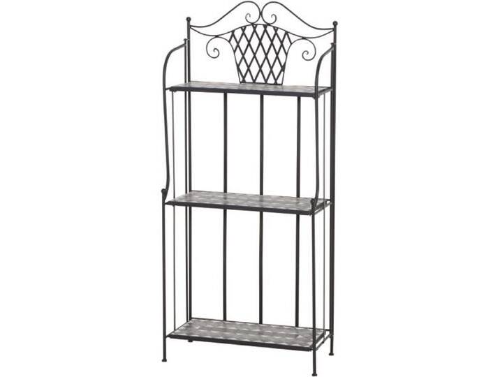 Siena Garden Como Regal 63x29x142 cm Stahl/Keramik von Siena-Garden