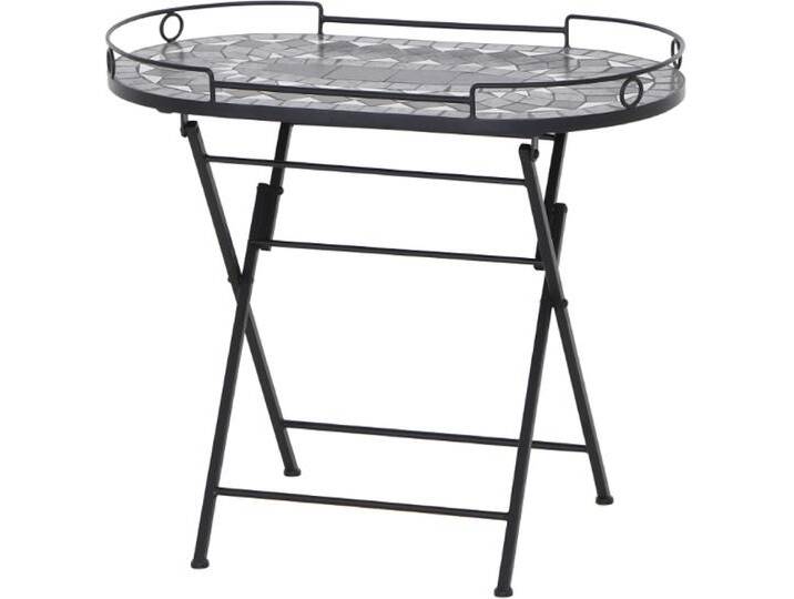 Siena Garden Como Serviertisch 41x67,5x60 cm Stahl/Keramik von Siena-Garden