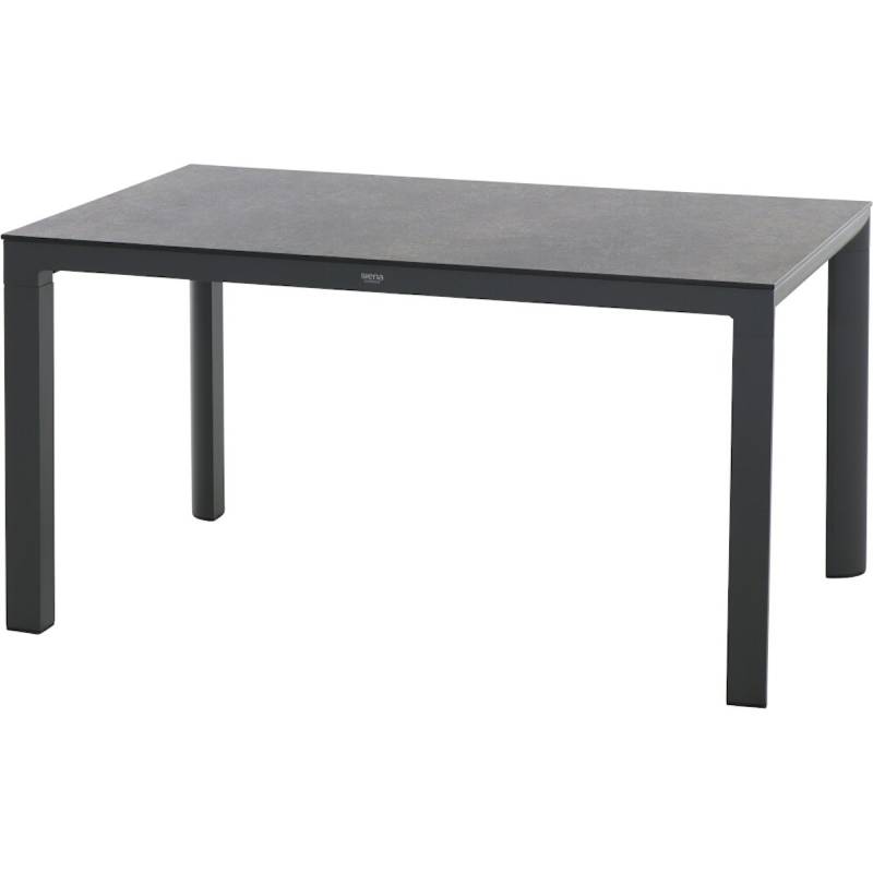 Siena Garden Dining Tisch SILVA 140 x 90 cm, Aluminium Anthrazit / HPL Titan - Abverkauf von Siena Garden