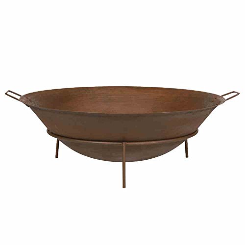 Siena Garden Feuerschale Rusty, antik-braun, 61cm, 657163 von Siena Garden