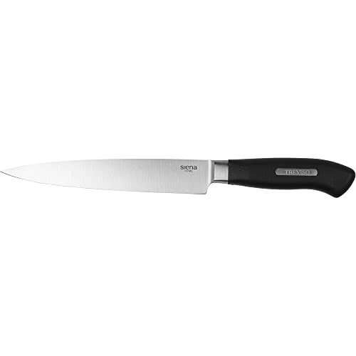 Siena Garden Filetiermesser Treviso 18 cm flexibel, Schwarz von Siena Home