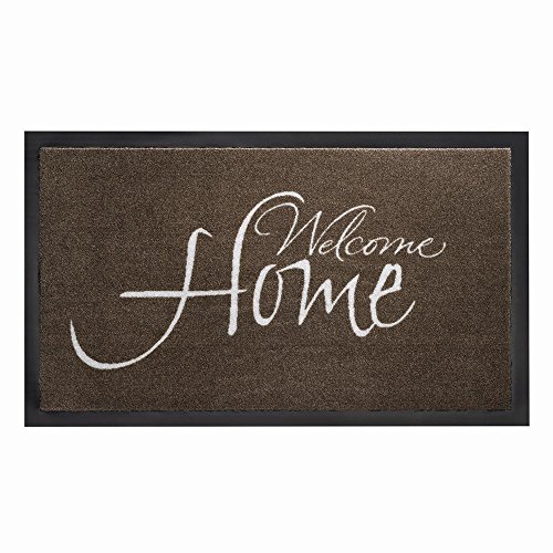 Siena Home Fußmatte PEVA Welcome TA. 45x75cm, Taupe von Siena Home