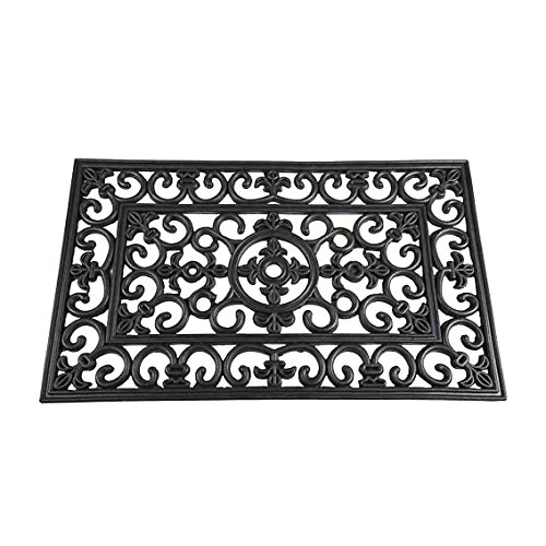 Siena Garden Fußmatte Welcome, Willkommen, Anti-Rutsch-Effekt, schwarz, 45x75cm, 548179 Siena Garden Fußmatte Welcome, Willkommen, Anti-Rutsch-Effekt, schwarz, 45x75cm, 548179 von Siena Garden