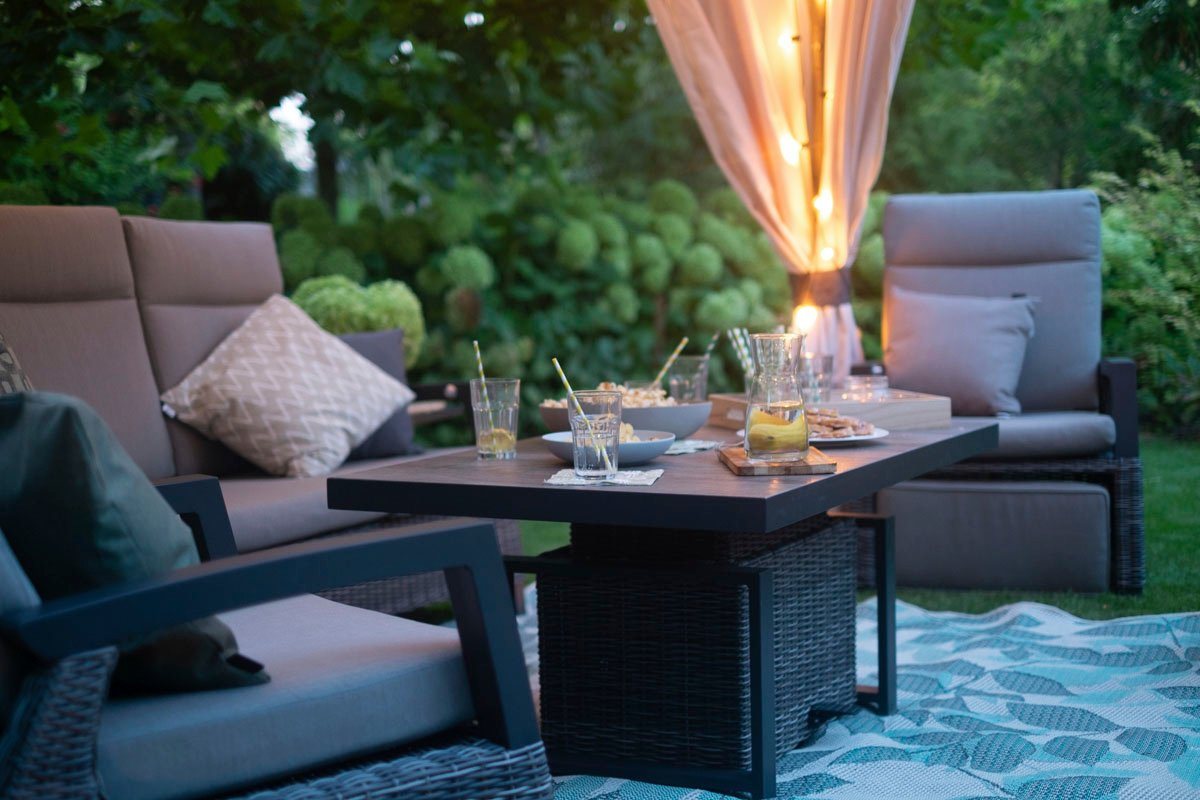 Siena Garden Garten-Essgruppe Corido, (4-tlg) von Siena Garden