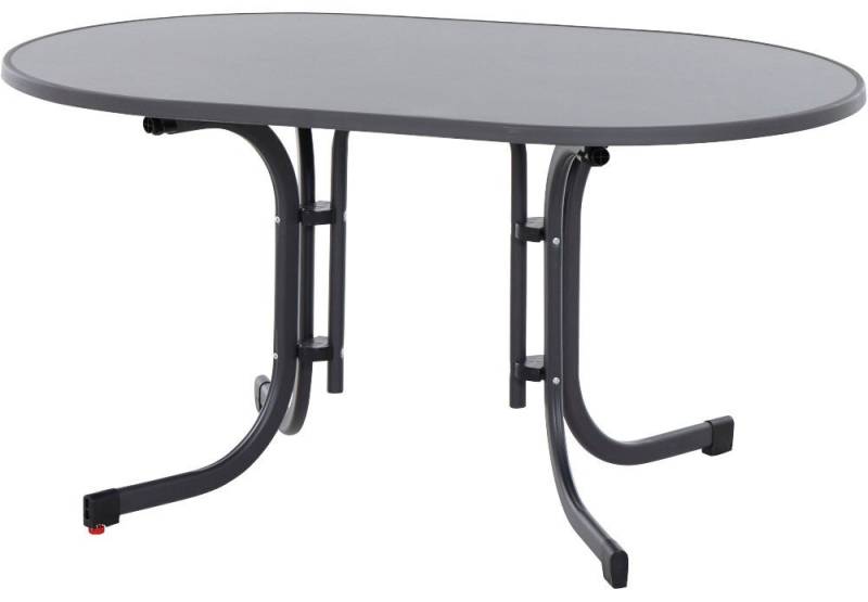 Siena Garden Gartentisch Paco (1-St), BxTxH: 90x140x71 cm, Stahl / Melamin, matt-anthrazit von Siena Garden