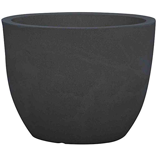 Siena Garden Gefäß Bristol schwarz Granit Ø 35x27,8 cm von Siena Garden