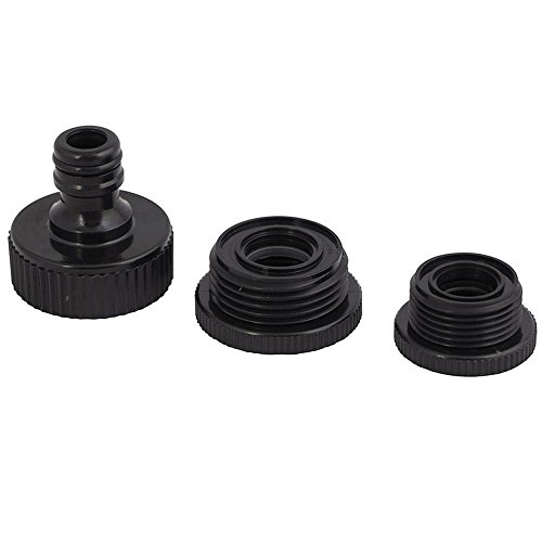 Siena Garden Hahnstück Adapterset, Anthrazit, 13 mm (1/2") von Siena Garden