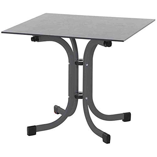 Siena Garden Klapptisch Sola 80x80cm anthrazit Siena Garden Klapptisch Sola 80x80cm anthrazit von Siena Garden