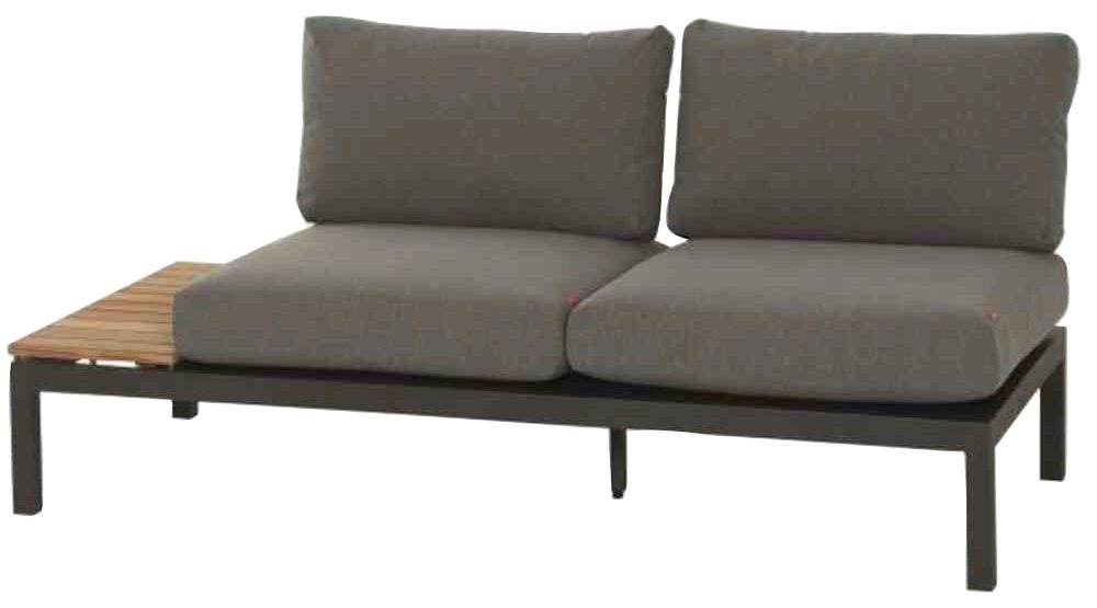 Siena Garden Loungesofa Alvida, Loungebank rechts, 2-Sitzer, BxTxH: 175x84x70 cm von Siena Garden