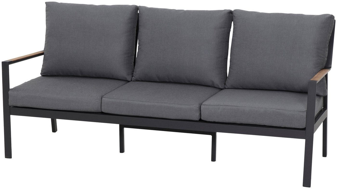 Siena Garden Loungesofa Londra, 3-Sitzer, BxTxH: 193x75x86,5 cm von Siena Garden