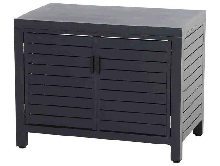 Siena Garden Outdoor-Küchenmodul Texas Mittelelement, schwarz von Siena-Garden