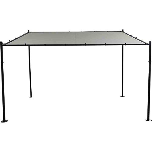 Siena Garden Pavillon LEVINO 300x400 cm anthrazit/hellgrau Siena Garden Pavillon LEVINO 300x400 cm anthrazit/hellgrau von Siena Garden