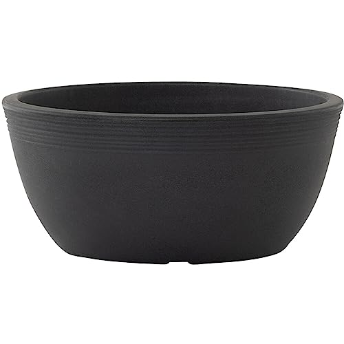 Siena Garden Pflanzschale Malaga 48 anthrazit Ø 48 cm x 22 cm von Siena Garden