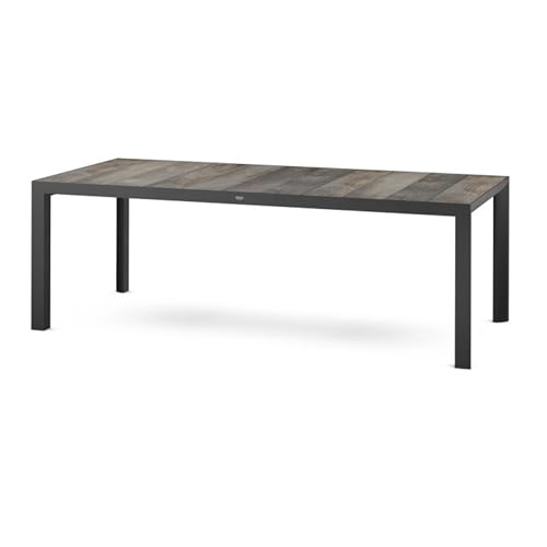 Siena Garden Silva Tisch, Anthrazit, 100 x 220 x 74 cm von Siena Garden