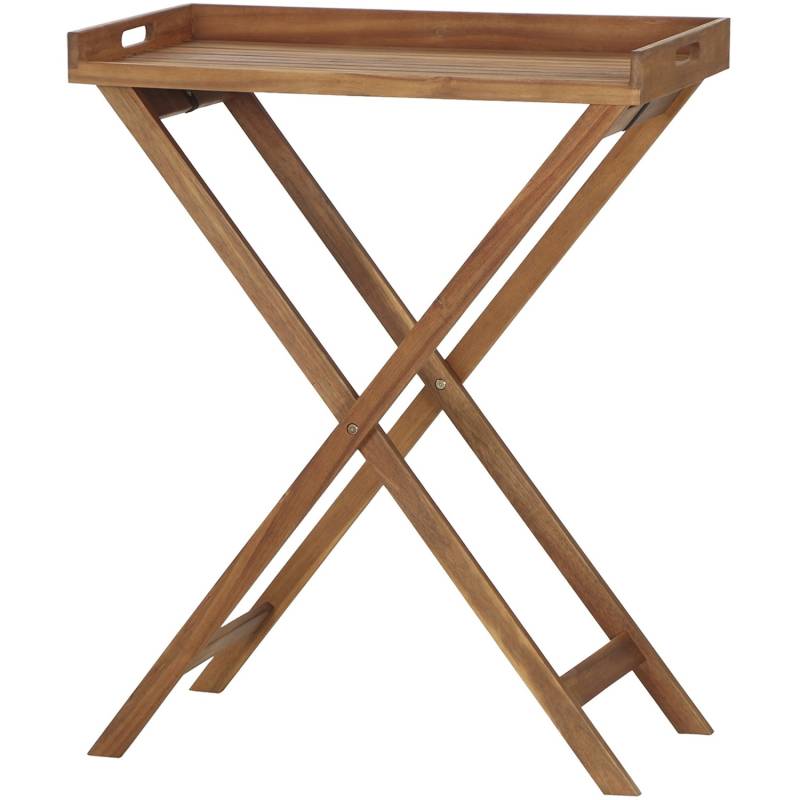 Siena Garden Gartentisch Astoria Rechteckig Natur 80 cm x 45 cm von SIENA GARDEN