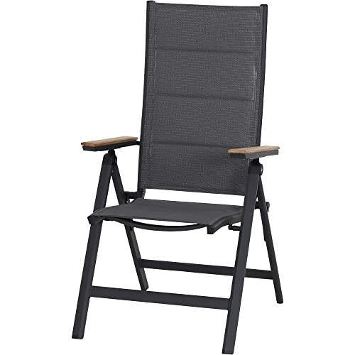 Siena Garden Tesoro Klappsessel Alu, Textil, Teak FSC 100% Siena Garden Tesoro Klappsessel Alu, Textil, Teak FSC 100% von Siena Garden