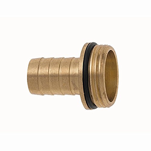 Siena Garden Wassertechnik 1/3 Verschraubung mit Wulst und O-Ring-Dichtung 19mm (3/4")x 25mm (1"), Messing, 571759 von Siena Garden