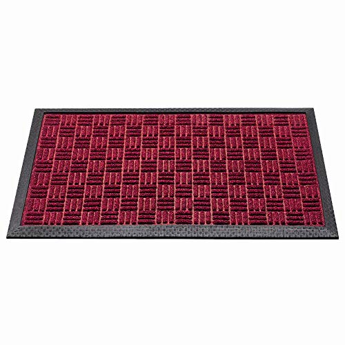 Siena Home 735288 Außenmatte QUADRO 45 x 75 cm rot von Siena Home