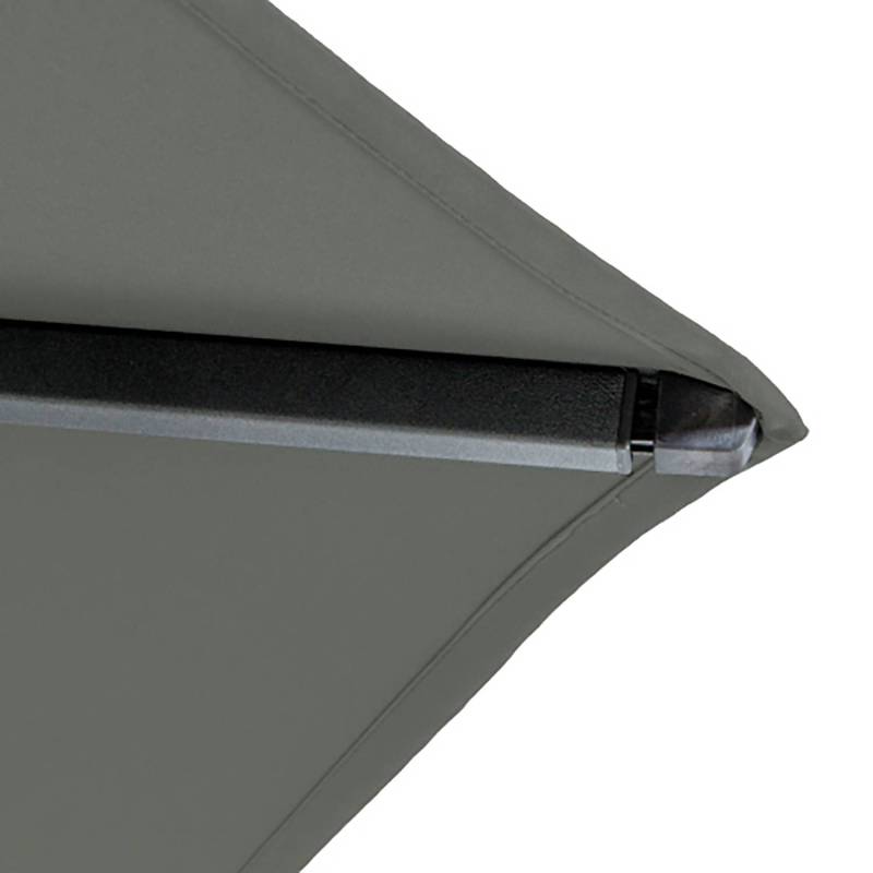 home24 Sonnenschirm Avio I 250 x 250 x 250cm Olivgelb von home24