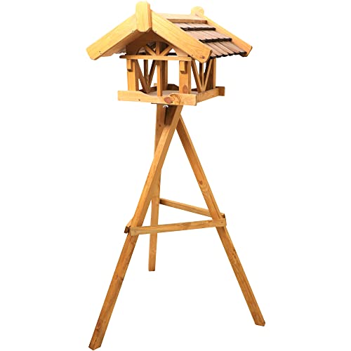 Vogelhaus Theo mit Ständer Maße: 50 x 54 x 41 cm, Kiefer FSC 100% Vogelhaus Theo mit Ständer Maße: 50 x 54 x 41 cm, Kiefer FSC 100% von Siena Garden