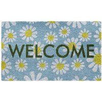 Siena HOME 147-1-441-641 147-1-441-641 Fußmatte Cuneo Cane Kokos, Welcome Blumen (L x B) 750mm x 45 von Siena HOME