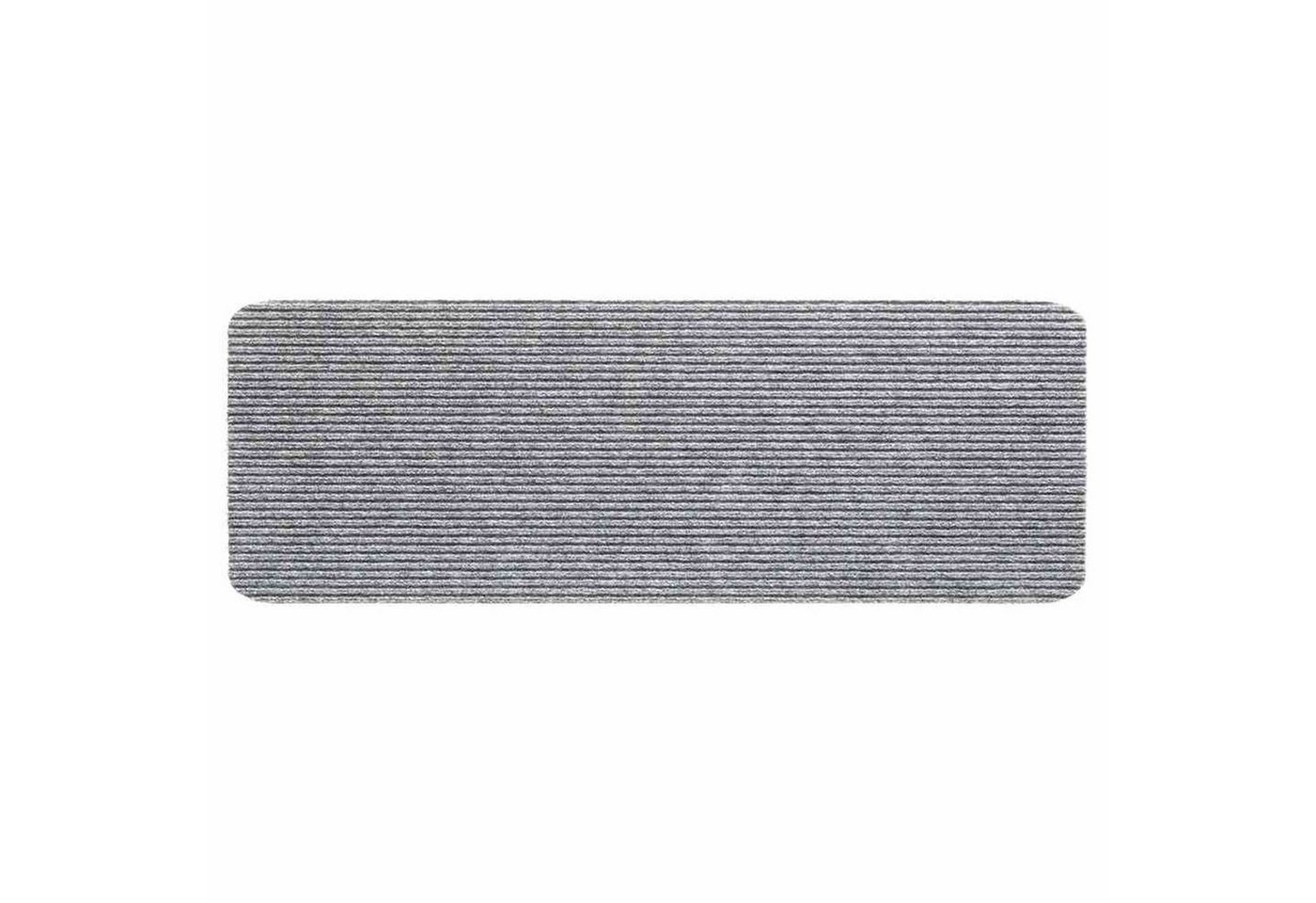 Fußmatte Stufenmatte Step grau 25x60cm Türmatte Schmutzfangmatte Fußabtreter Bo, Siena Home von Siena Home