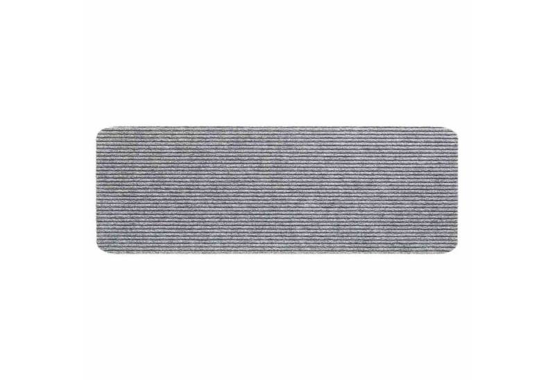 Fußmatte Stufenmatte Step grau 25x60cm Türmatte Schmutzfangmatte Fußabtreter Bo, Siena Home von Siena Home