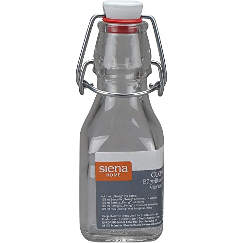 Siena Home Bügelflasche Cucinare 125 ml, 12er-Pack vierkant von Siena Home